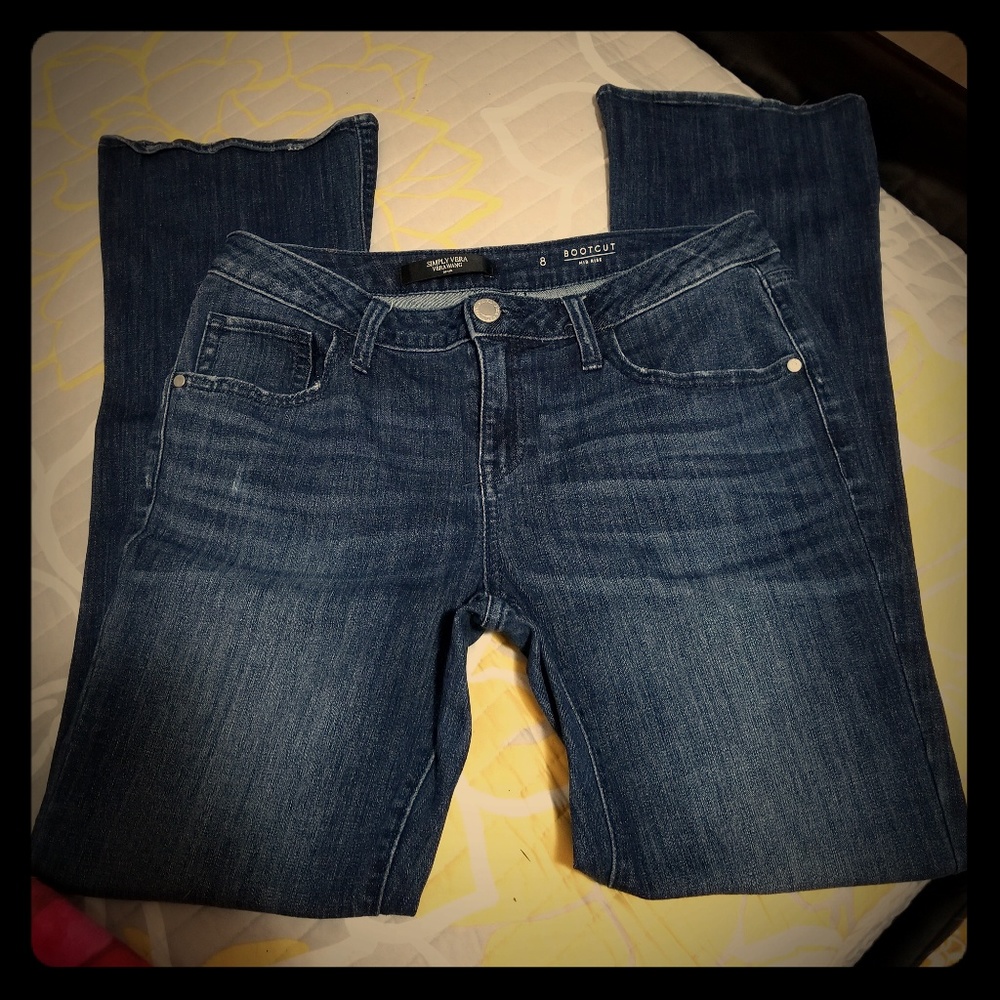 Vera Wang bootcut jeans